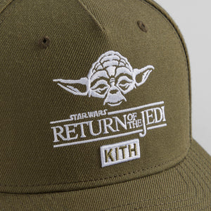 STAR WARS™ | Kith Yoda Pinch Crown Snapback - Cypress