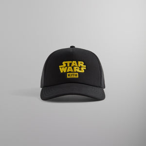 STAR WARS™ | Kith Cotton Twill Foam Trucker - Black