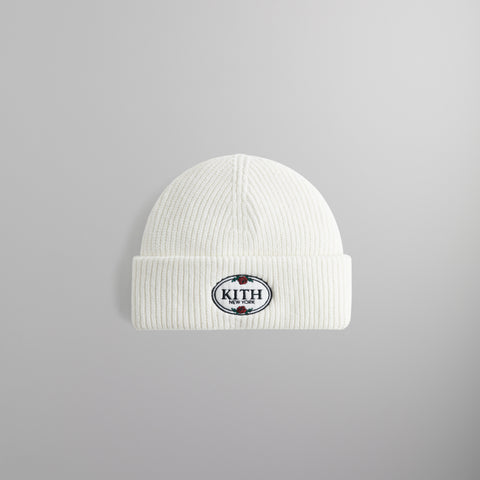 Kith Rose Embroidered Cuffed Beanie - Whirl