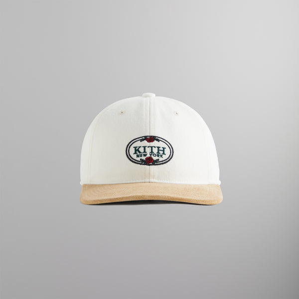 Kith Two Tone Rose Logo Wool Cap - Loft