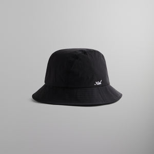 UrlfreezeShops Nylon Camper Bucket Hat - Black