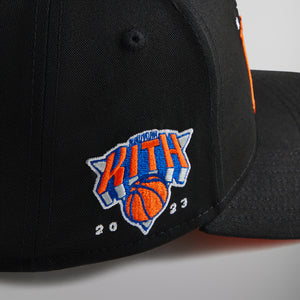 UrlfreezeShops & New Era for the New York Knicks Cotton 9FORTY A-Frame Snapback - Black