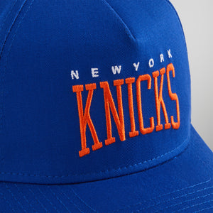 UrlfreezeShops & New Era for the New York Knicks Cotton 9FORTY A-Frame Snapback - Royal