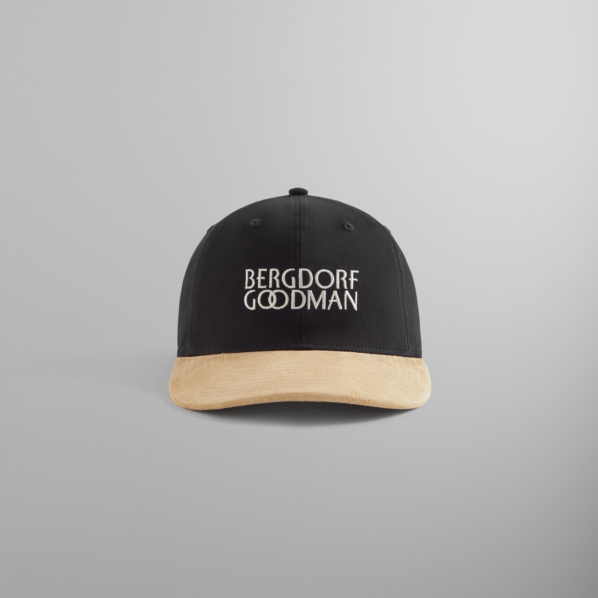 Kith for Bergdorf Goodman Brushed Cotton Cap - Black