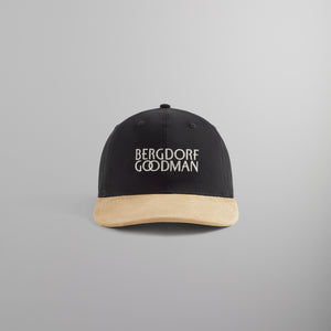 Kith for Bergdorf Goodman Brushed Cotton Cap - Black