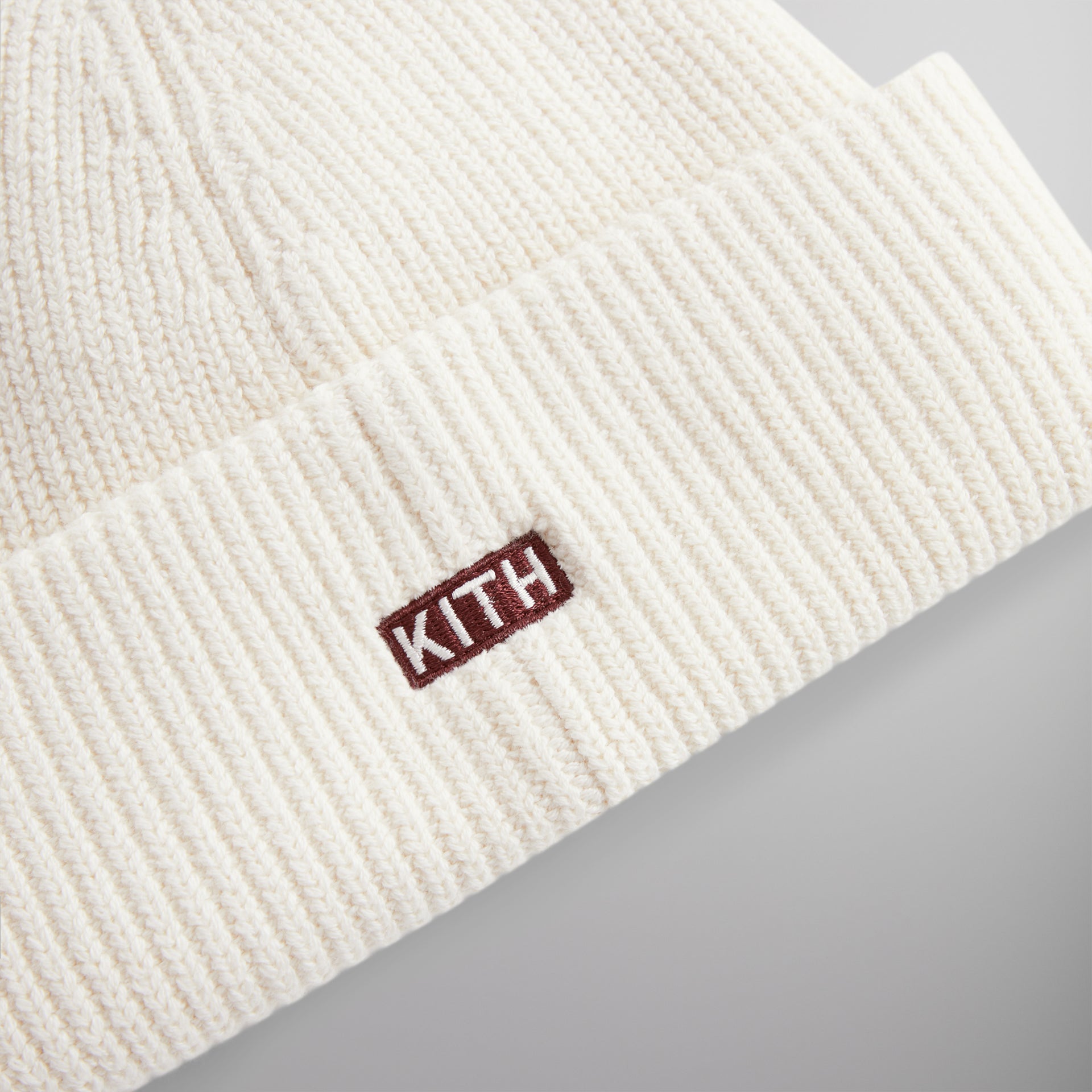 Kith for Bergdorf Goodman Mia Chunky Knit Beanie - Sandrift