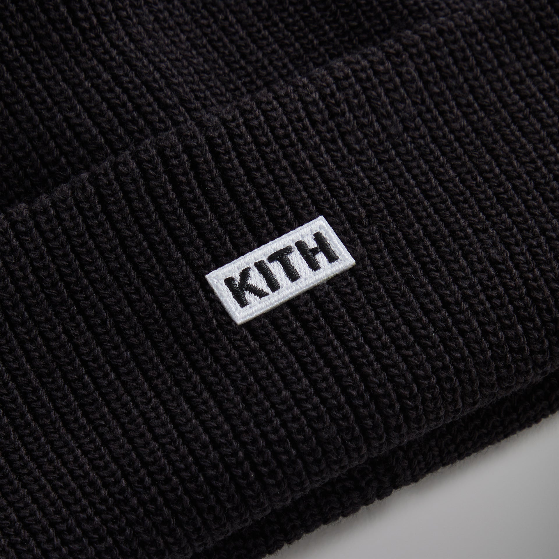 Kith Classic Beanie - Black