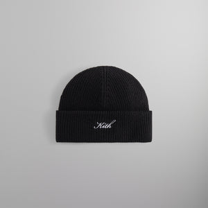 Kith Script Logo Mia Beanie - Black