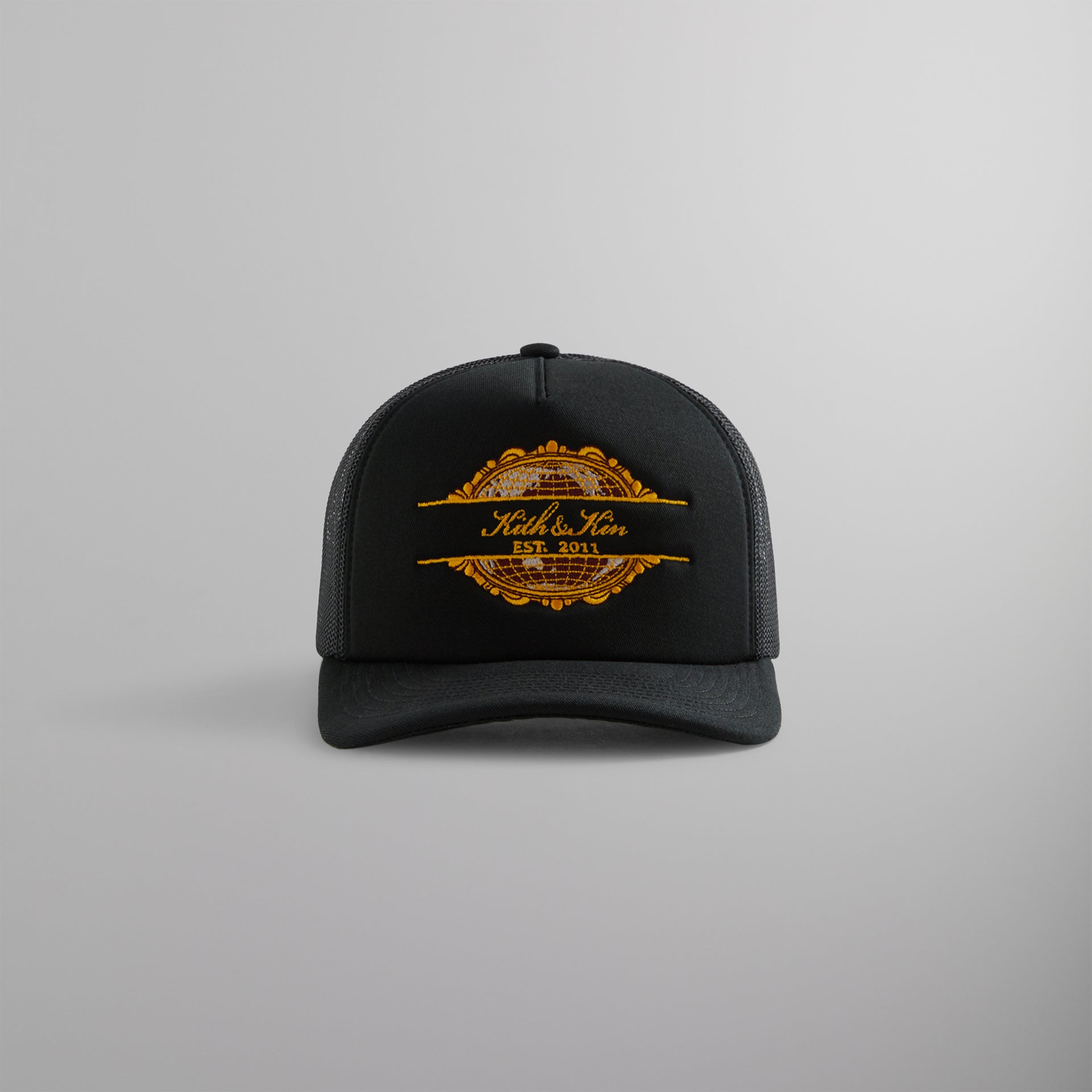 Kith Nolan Poly Foam Trucker - Black