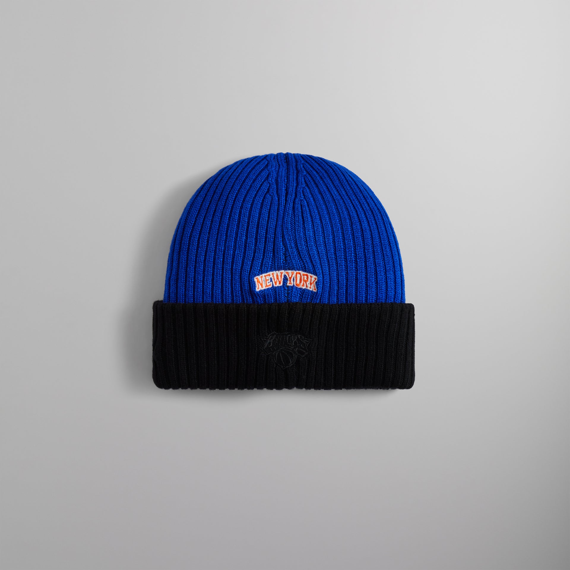 Kith for the New York Knicks Logo Beanie - Royal