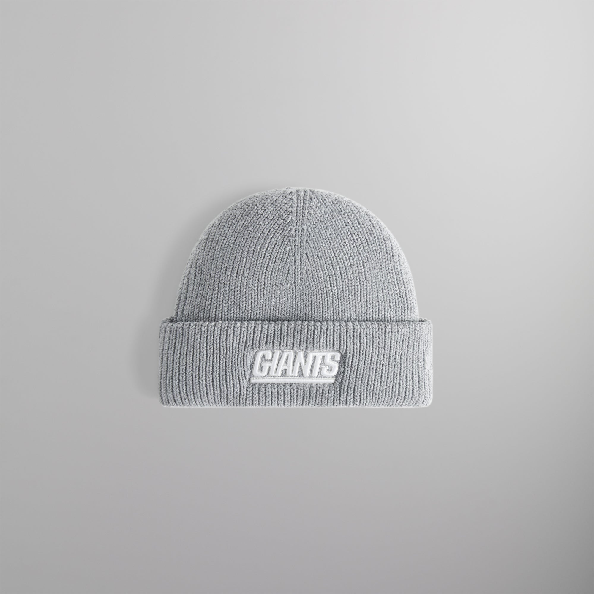 Kith for the NFL: Giants Mia Beanie - Light Heather Grey