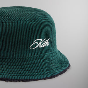 Erlebniswelt-fliegenfischenShops Reversible Bucket Hat In Corduroy & Sherpa - Stadium