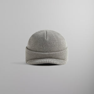 Kith for the New York Yankees Visor Beanie - Light Heather Grey