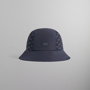 UrlfreezeShops Flocked Nylon Monogram Bucket Hat blanche - Nocturnal