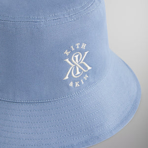 Kith Washed Pasiley Dawson Reversible Bucket Hat -  Light Indigo PH