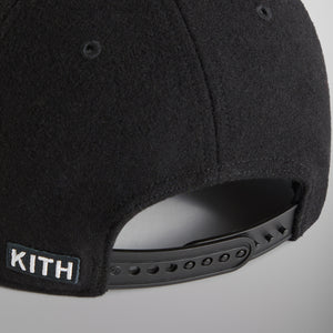 Kith & '47 Brand for the New York Giants Hitch Snapback - Black