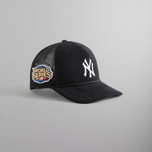 Kith New York Yankees Corduroy Trucker Hat Black