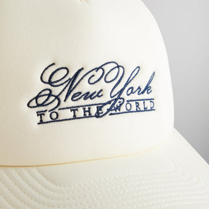 Kith NY to the World Nolan Poly Foam Trucker Hat - Lace PH