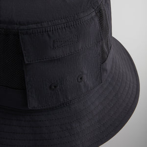 UrlfreezeShops Bagwell Nylon Utility Bucket Hat - Black