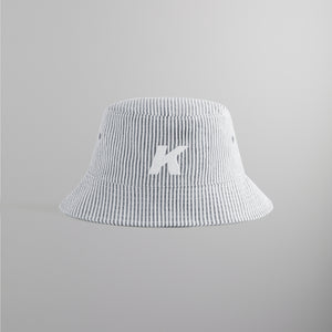 Kith Seersucker Dawson Bucket Hat - Nocturnal