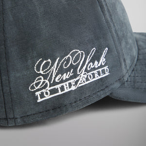 Kith & New Era for the New York Yankees Cupro Linen 59FIFTY Low Profile Fitted Cap - Black