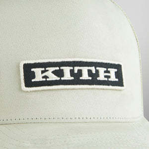 Kith Microsuede Nolan Trucker Cap - Tranquility
