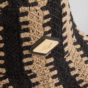 Kith Geo Crochet Dawson Bucket Hat - Shea
