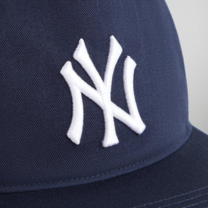 Champion embroidered-flag cotton cap New York Yankees Hitch Snapback - Nocturnal