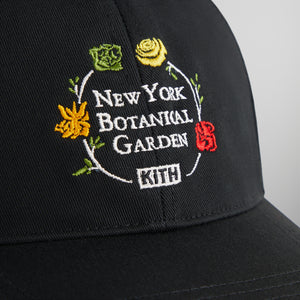 Kith for New York Botanical Garden Twill Aaron Cap - Black