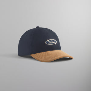 Kith Bay Low Profile Pinch Crown Snapback With Suede Brim - Nocturnal