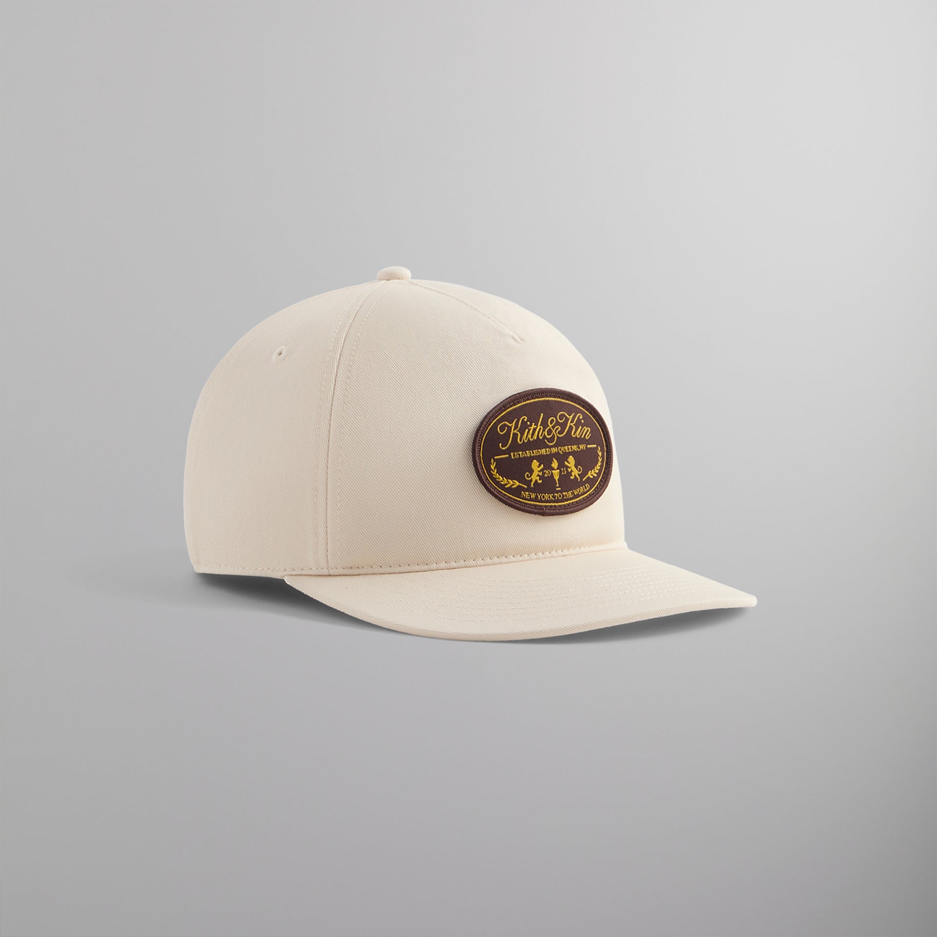 Kith Twill Gwynn Pinch Crown Snapback - Sandrift