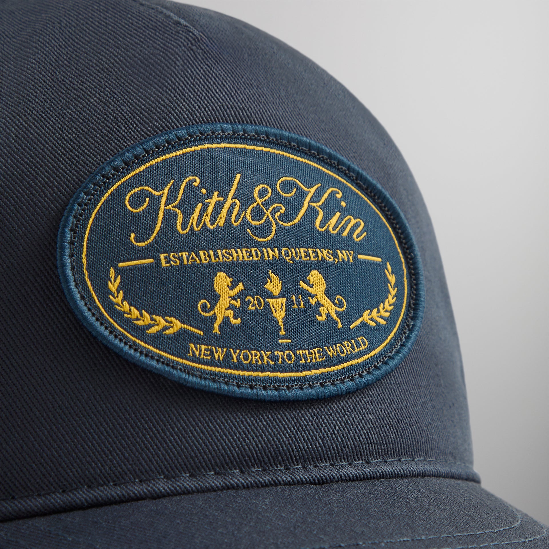 Kith Twill Gwynn Pinch Crown Snapback - Nocturnal