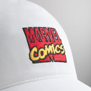 Marvel | Kith Gwynn Pinch Crown Snapback - White PH