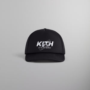 Kith NY to the World Nolan Trucker Hat - Black