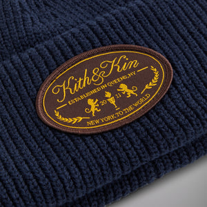 Kith Lion Crest Mia Beanie - Nocturnal