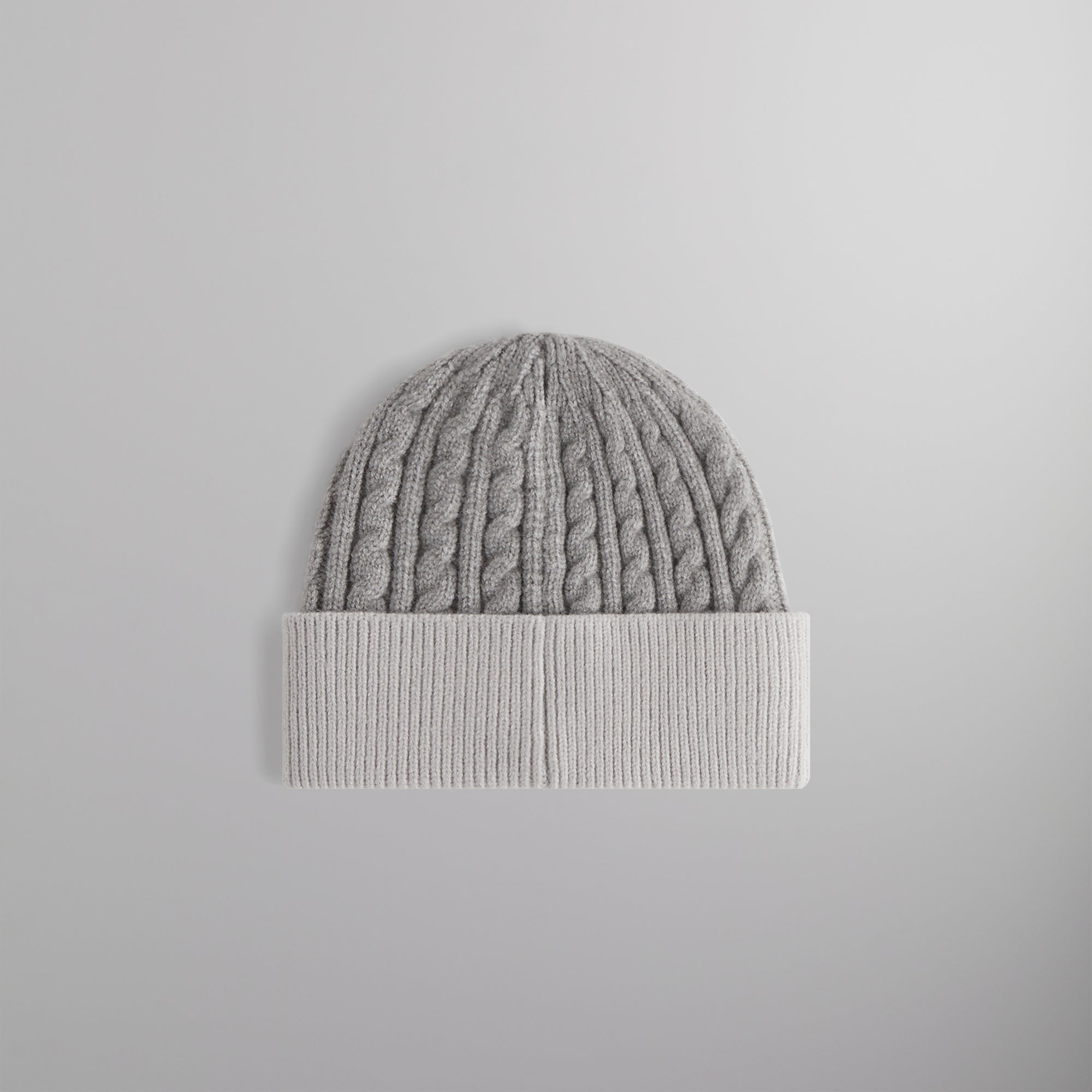 Kith Classic Beanie - Light Heather Grey