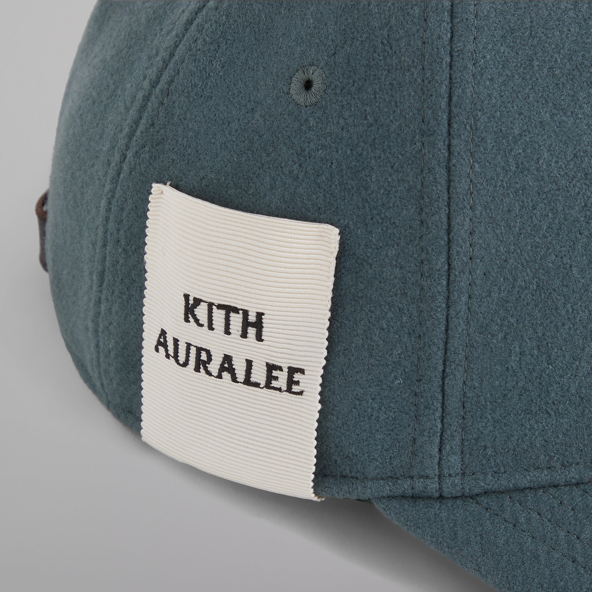 Kith 101 for Auralee Superfine Wool Aaron Cap - Court