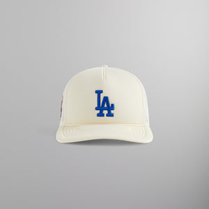 Kith for '47 Los Angeles Dodgers Hitch Foam Trucker Hat - Sandrift