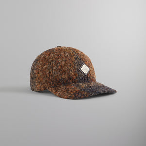 Kith Boucle Check Suede Brim Aaron Cap - Kindling