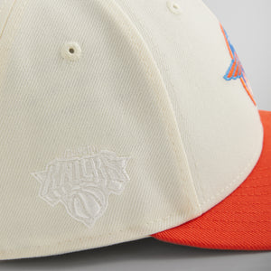 Kith & New Era for the New York Knicks Wings Logo Low Profile 59FIFTY Fitted - Sandrift