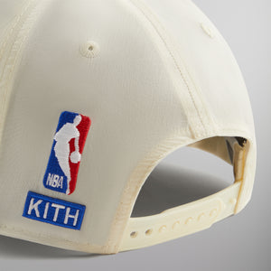 Kith & New Era for the New York Knicks Wrinkle Nylon 9FIFTY Snapback - Sandrift