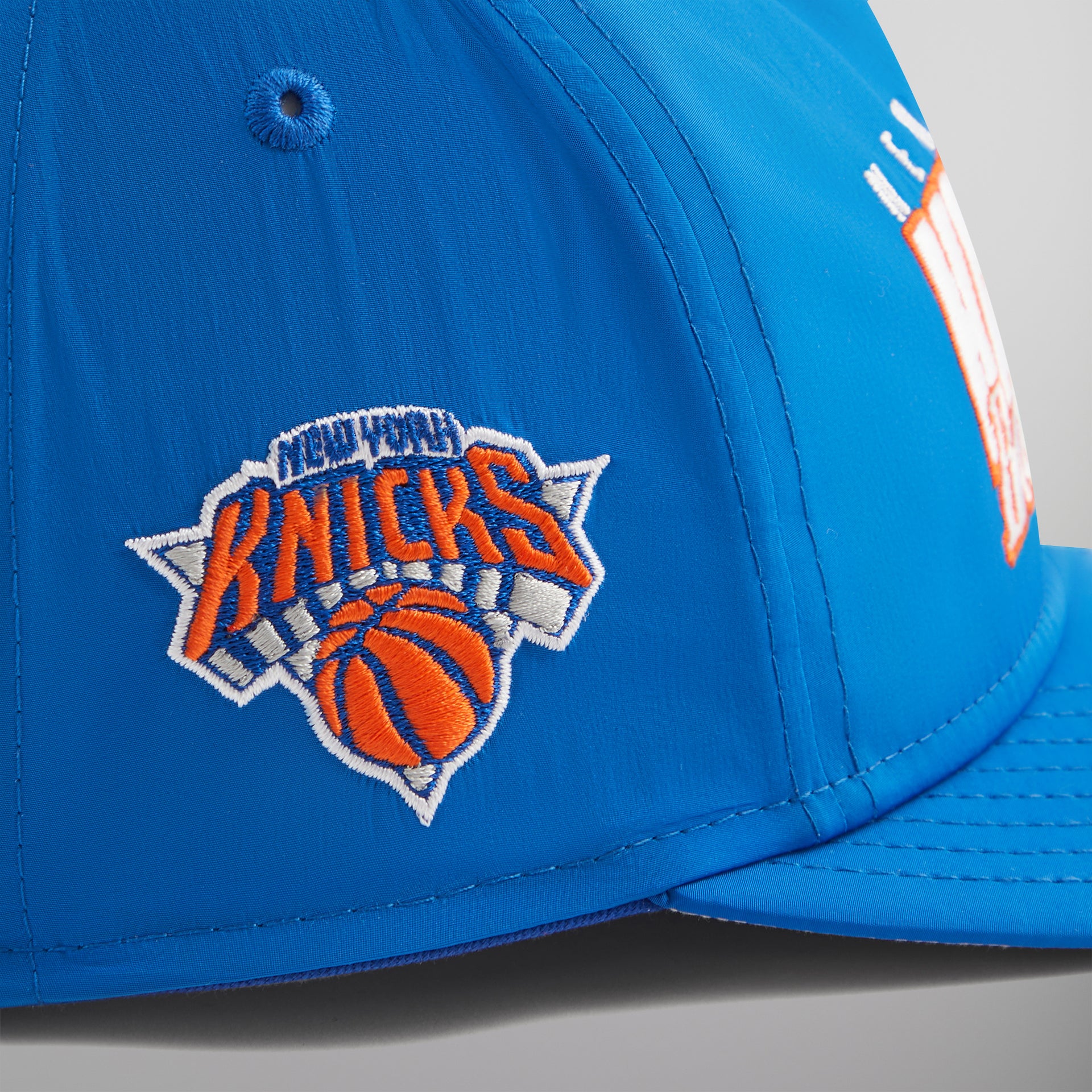 Kith & New Era for the New York Knicks Wrinkle Nylon 9FIFTY Snapback - Royal