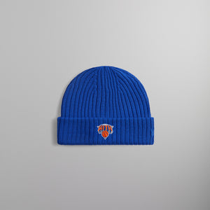 Kith for the New York Knicks Logo Beanie - Royal