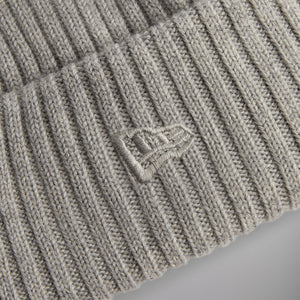 Kith for the New York Knicks Archway Beanie - Light Heather Grey