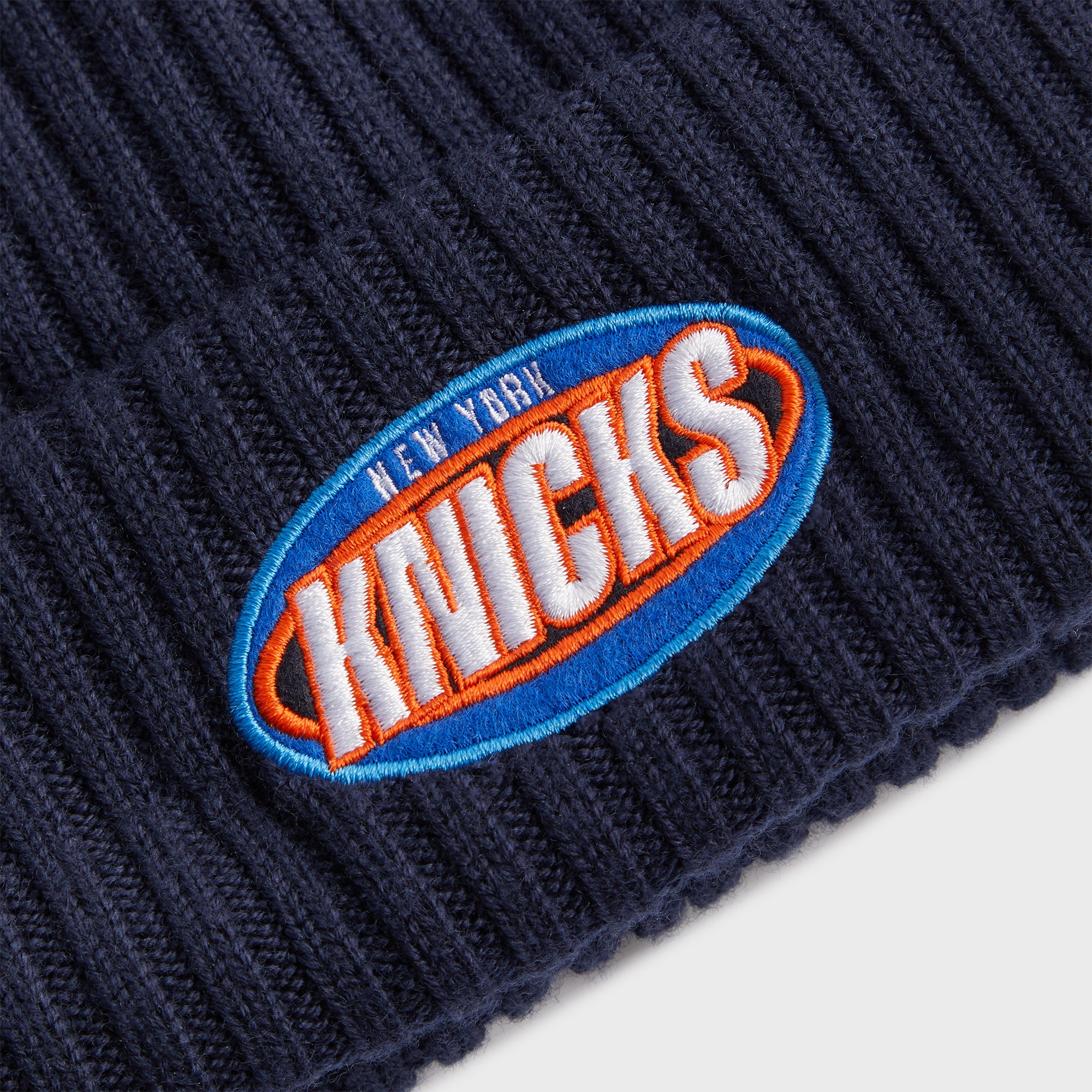 Kith & New Era for the New York Knicks Logo Beanie - Nocturnal