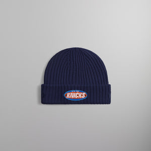 Kith & New Era for the New York Knicks Logo Beanie - Nocturnal