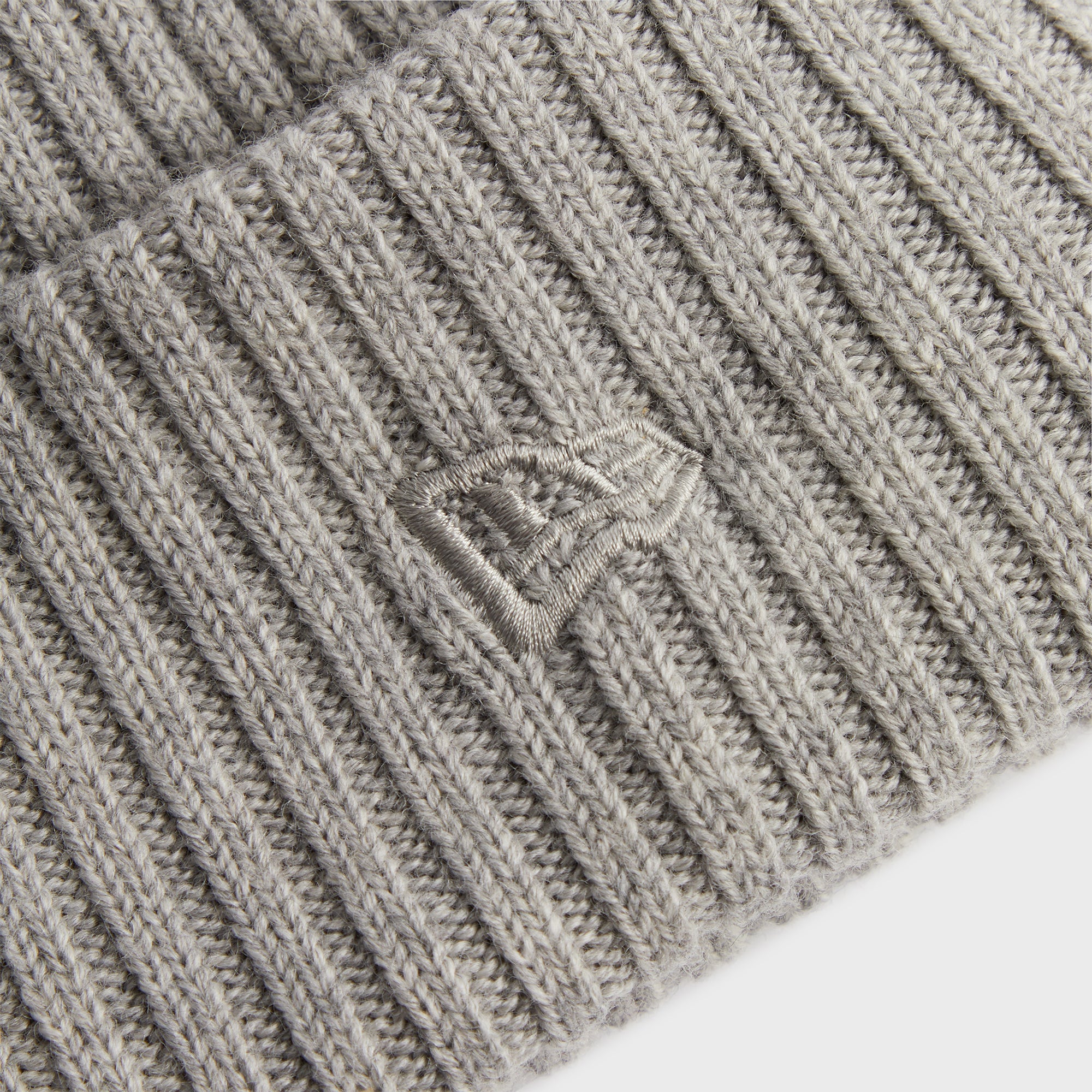帽子 KITH CLASSIC BEANIE-Light Heather Grey Kith for the New York Yankees Visor Beanie - Light Heather Grey