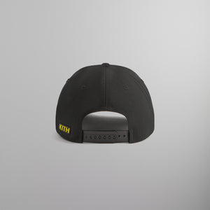 Batman | Kith Twill Low Pinch Crown Snapback - Black