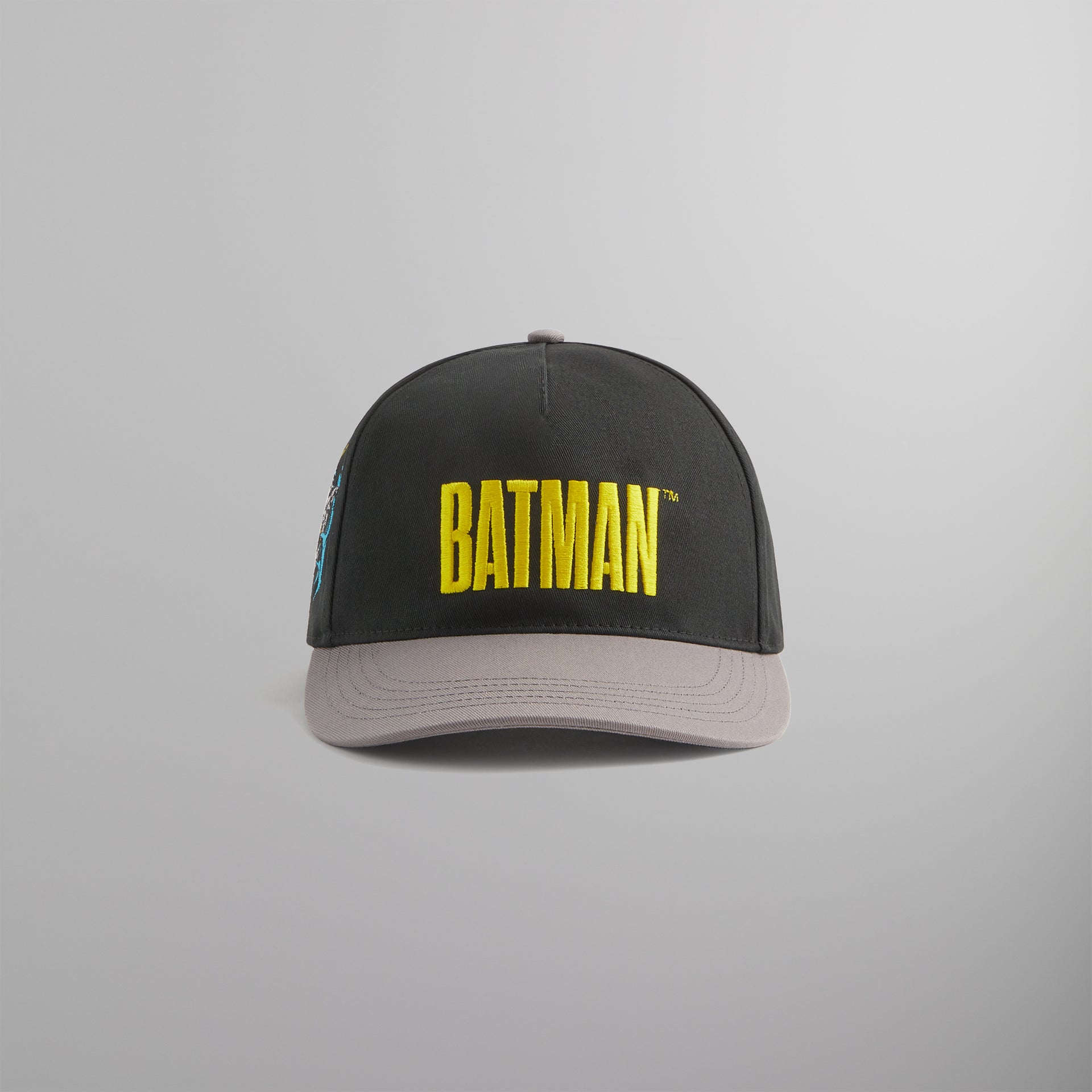 Batman | UrlfreezeShops Twill Two Tone Pinch Crown Snapback - Black