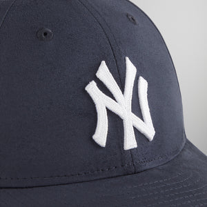 Kith & New Era for the New York Yankees Microsuede 59FIFTY Low Profile Fitted - Nocturnal